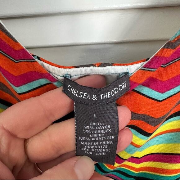 Chelsea‎ & Theodore women’s large maxi dress - Picture 5 of 9